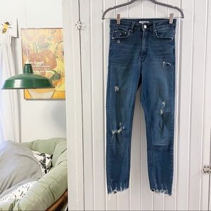 Zara High Rise Skinny Jeans